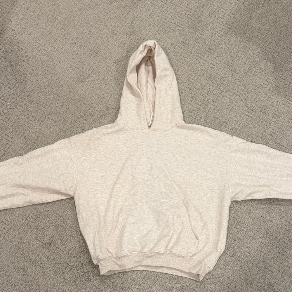 SKIMS Women's Cream Hoodie Sweater